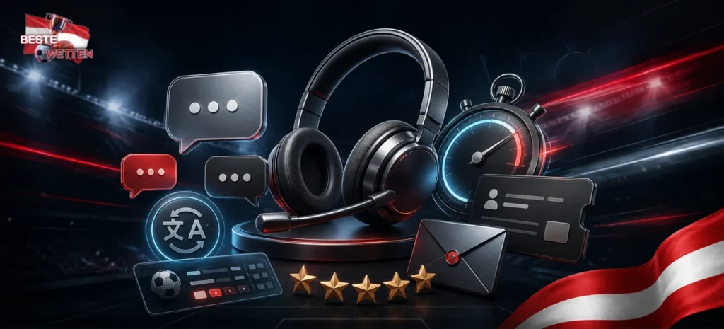 Support-Test der Wettanbieter mit Chat, Sprache und Antwortzeit